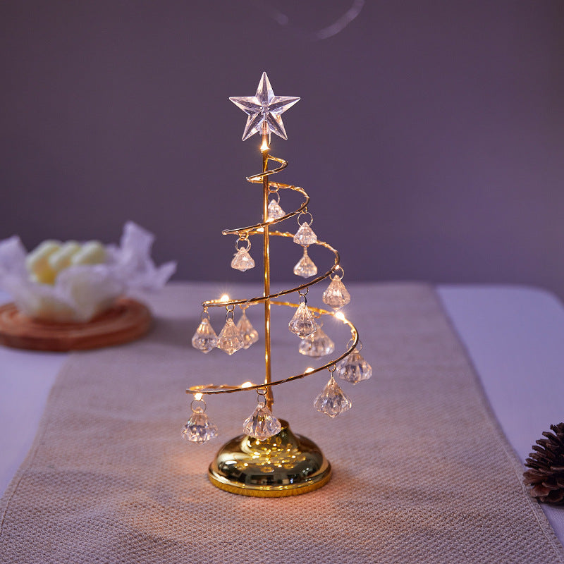 Decorative Miniature LED Christmas Tree Yeouu