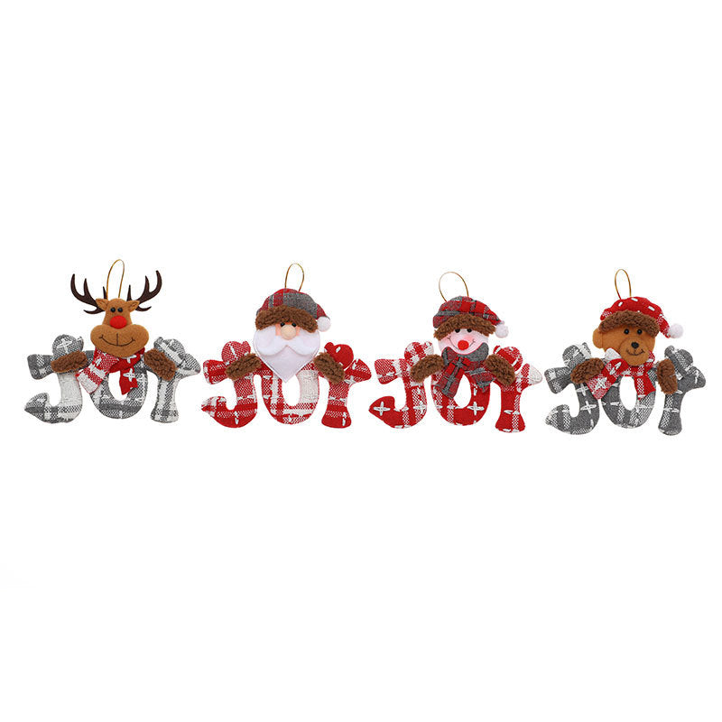Christmas Themed Decorative Hanging Figurine Yeouu