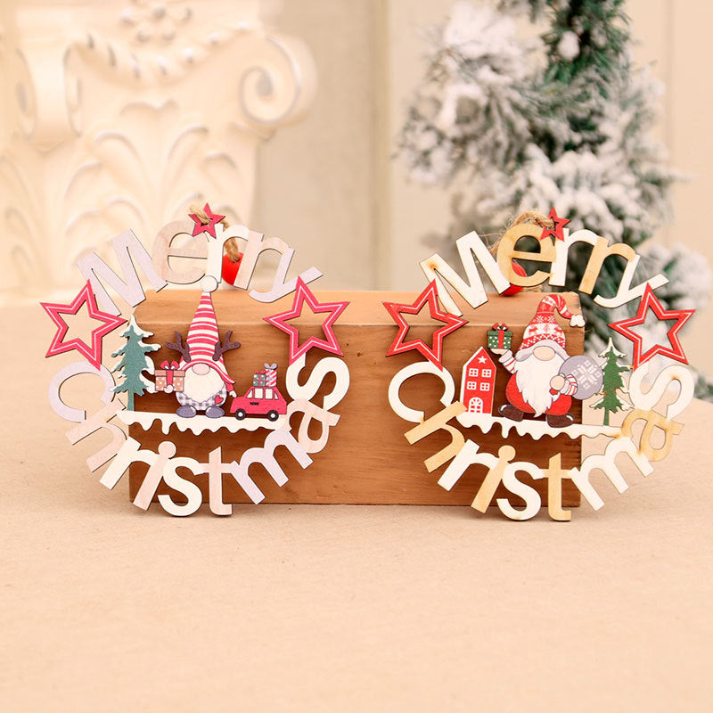 Decorative Christmas Wreath Ornament Yeouu