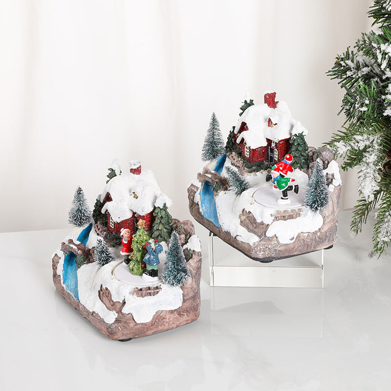 Christmas Village LED Decoration Yeouu