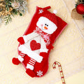 Festive Snowman Christmas Stocking Yeouu