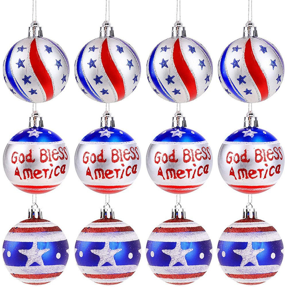 Unisex nan festive Christmas bauble set with star and text design Yeouu