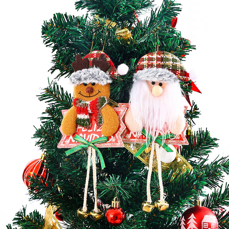 Cute snowman Christmas tree ornament Yeouu