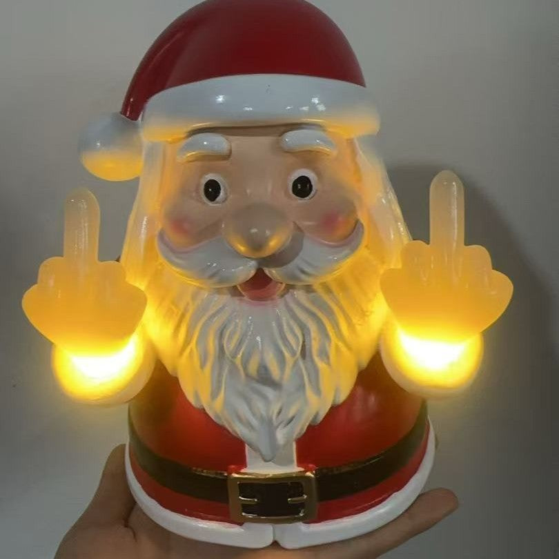 Humorous Christmas Light Figure Yeouu
