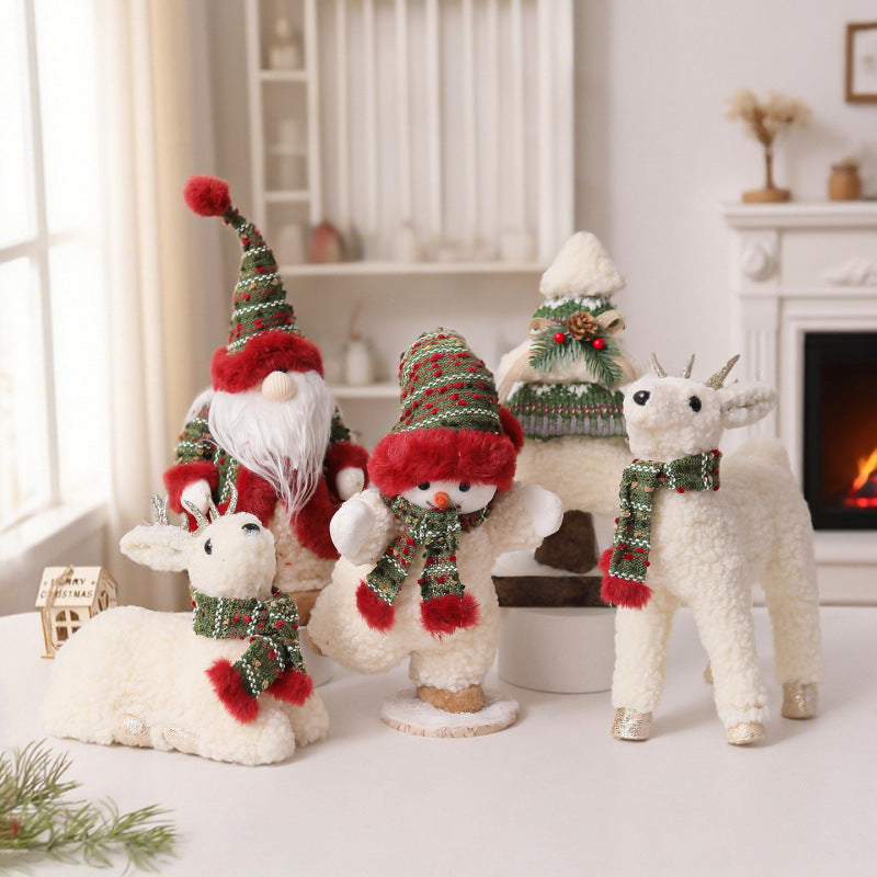 Decorative Christmas figure in reindeer design Yeouu