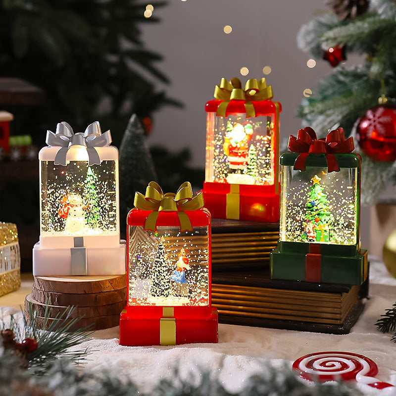 Musical snow globe Christmas decoration Yeouu