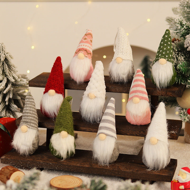 Decorative Christmas gnome figure Yeouu