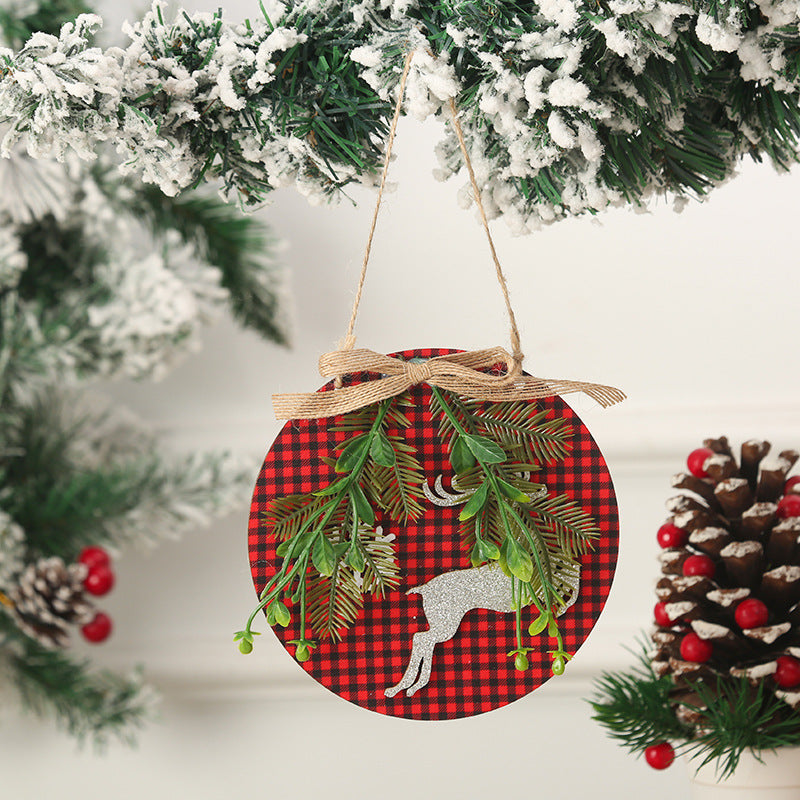 Decorative Christmas ornaments with snowman motif Yeouu