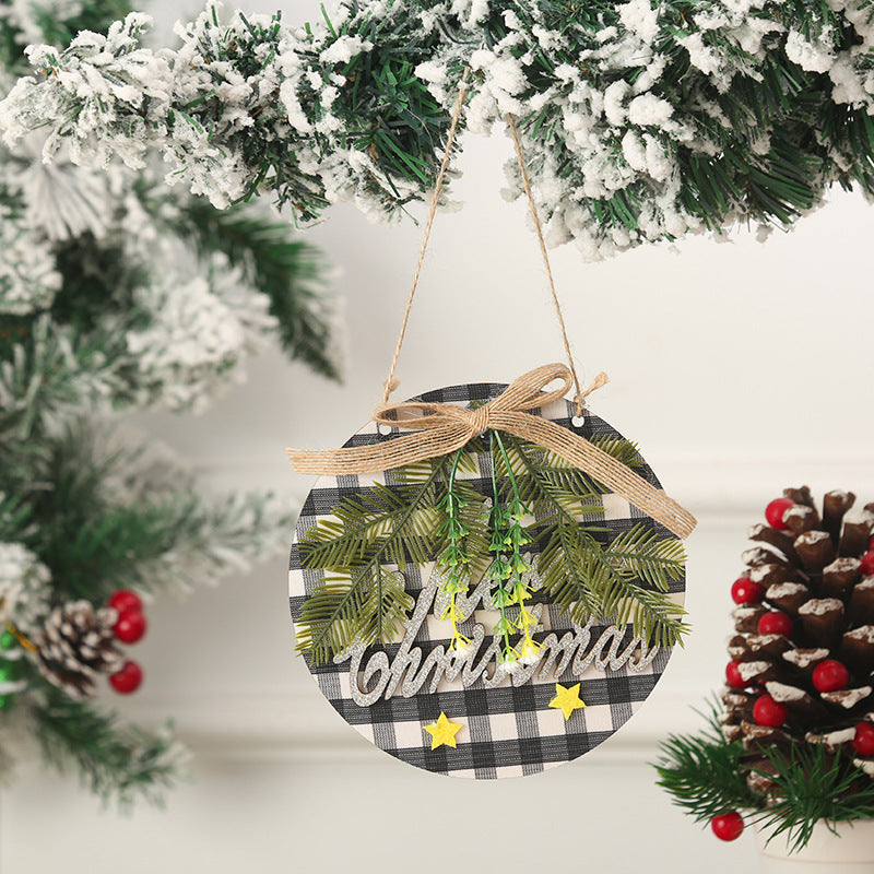 Decorative Christmas ornaments with snowman motif Yeouu