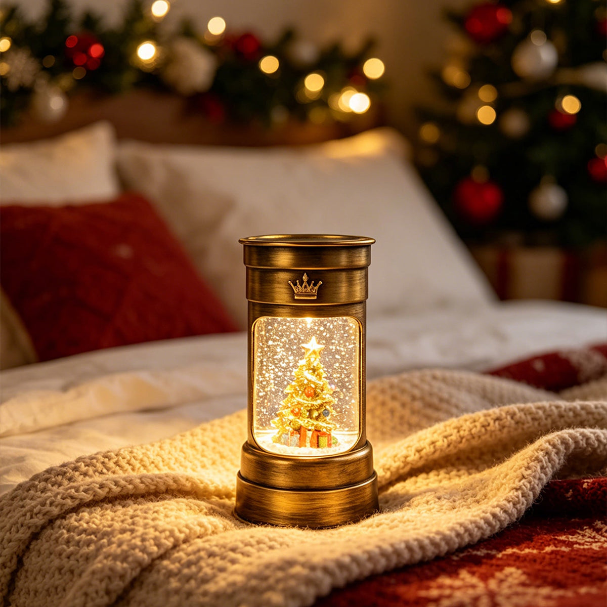 Glittering Christmas Lantern Yeouu