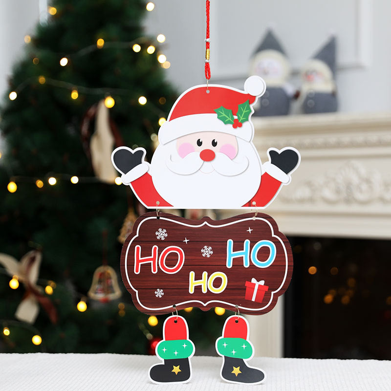 Decorative Christmas Snowman Sign Yeouu