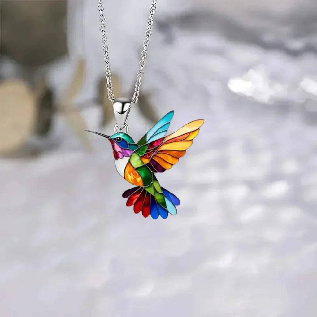 🌲Early Christmas Sale—Beautiful Hummingbird Necklace