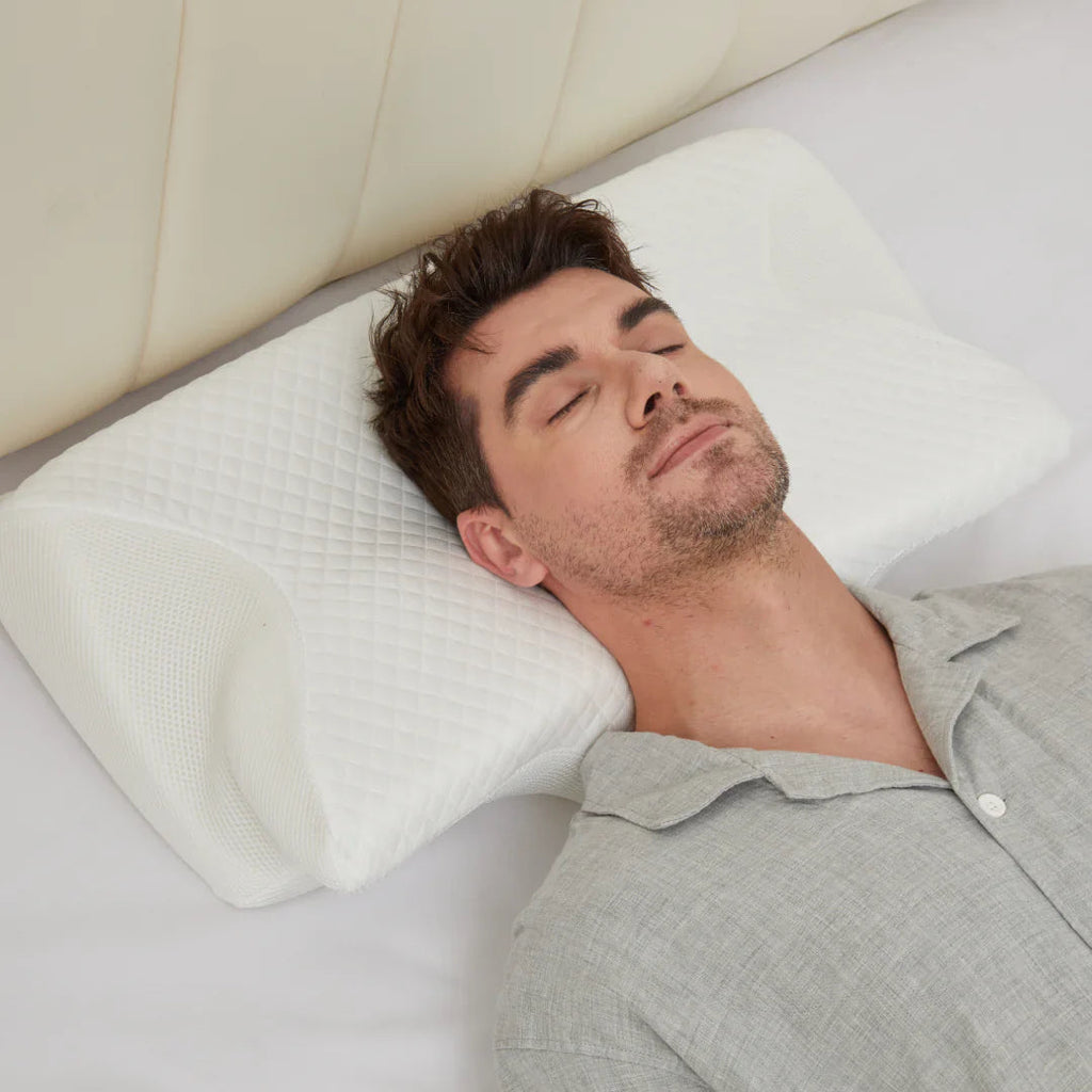 Yeouus | Cervical Pillow for Neck Pain Relief – Orthopedic Memory Foam Neck Support Pillow for Cervical, Shoulder & Back Alignment