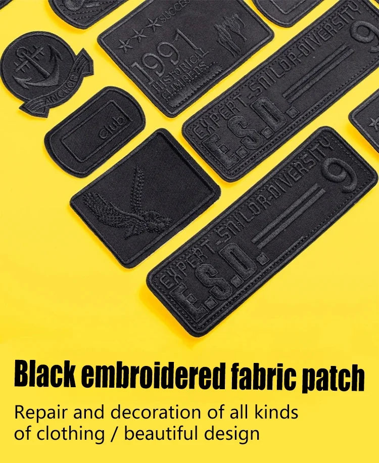 Self Adhesive Fabric Leather Patch