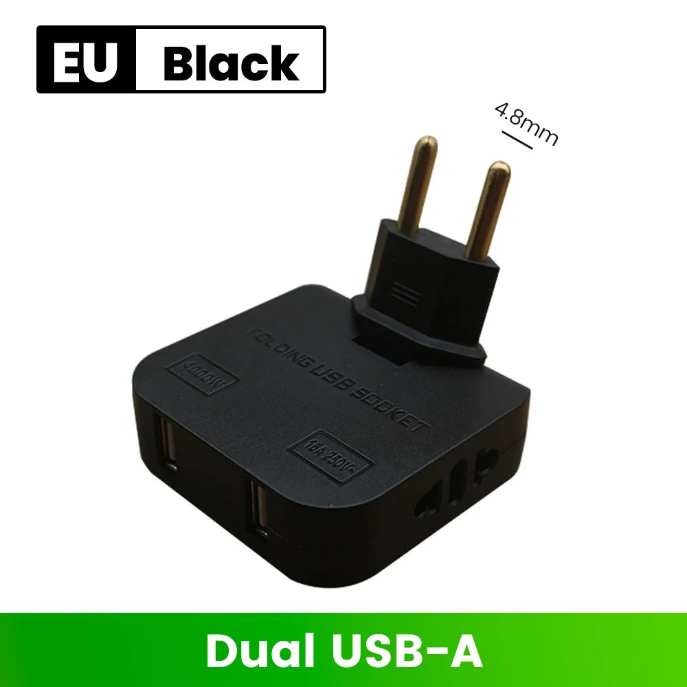 180° Rotatable Socket Converter For Phone