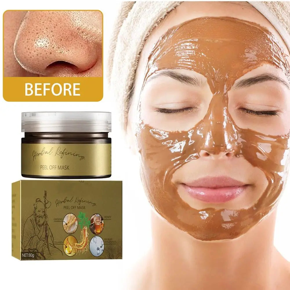 Black Tea Facial Peel off Mask