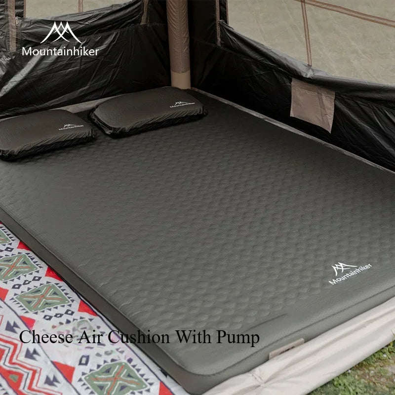 Compact Self-inflating Camping Bed