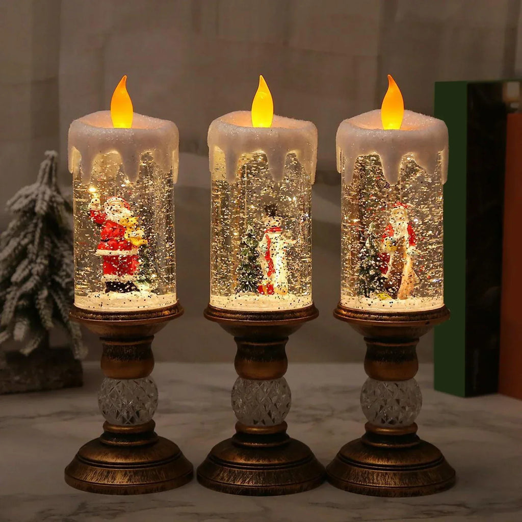 Yeouu | Crystal Echo Christmas Water Candle