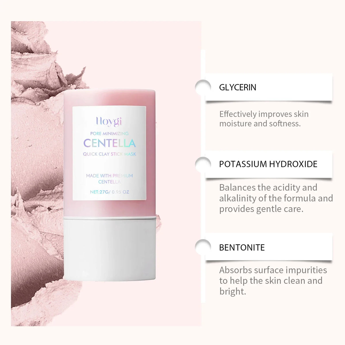 Skin Care Moisturizing Clay Stick Mask