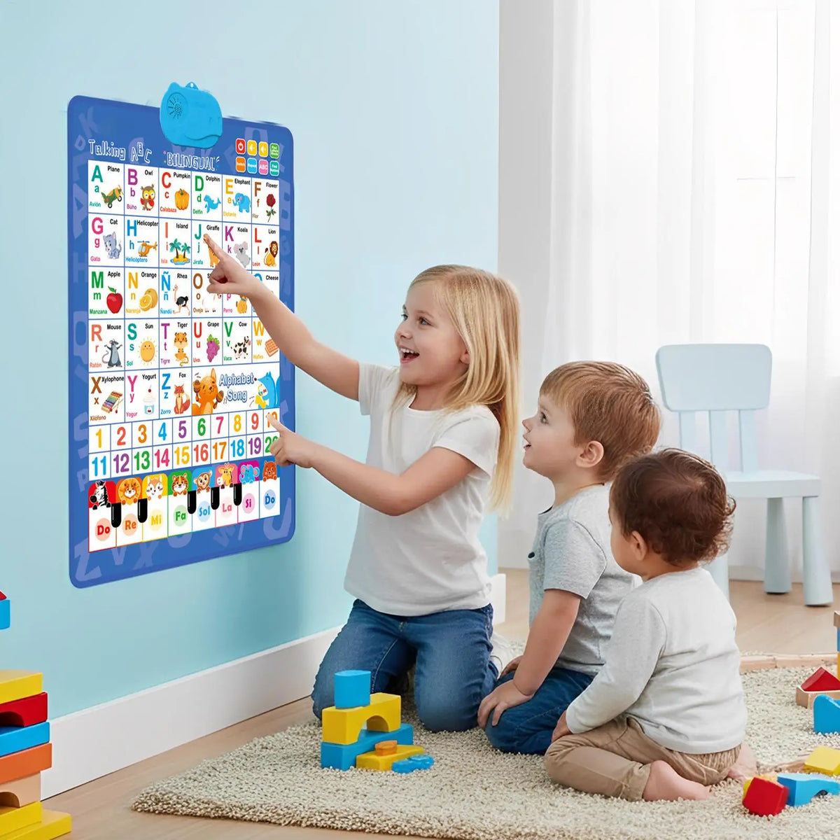 Electronic Interactive Toddlers Learning Chart