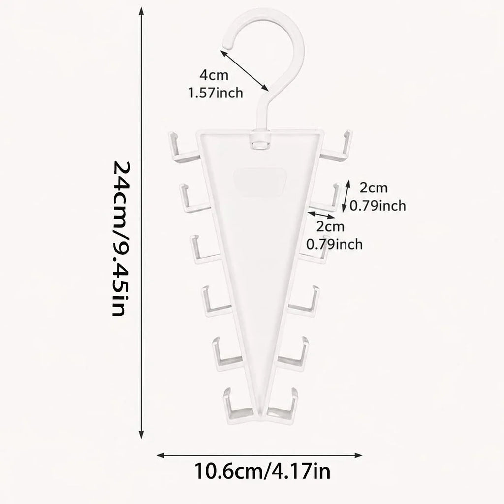 V-Shape Multi Hook Closet Hanger