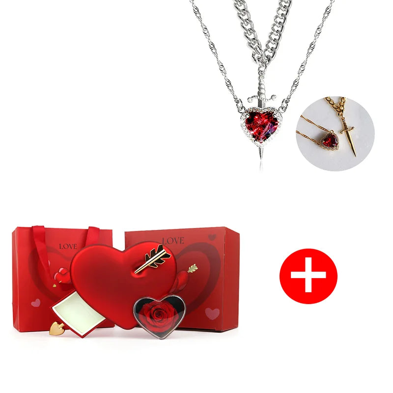 Amour Heart Jewelry Gift Case