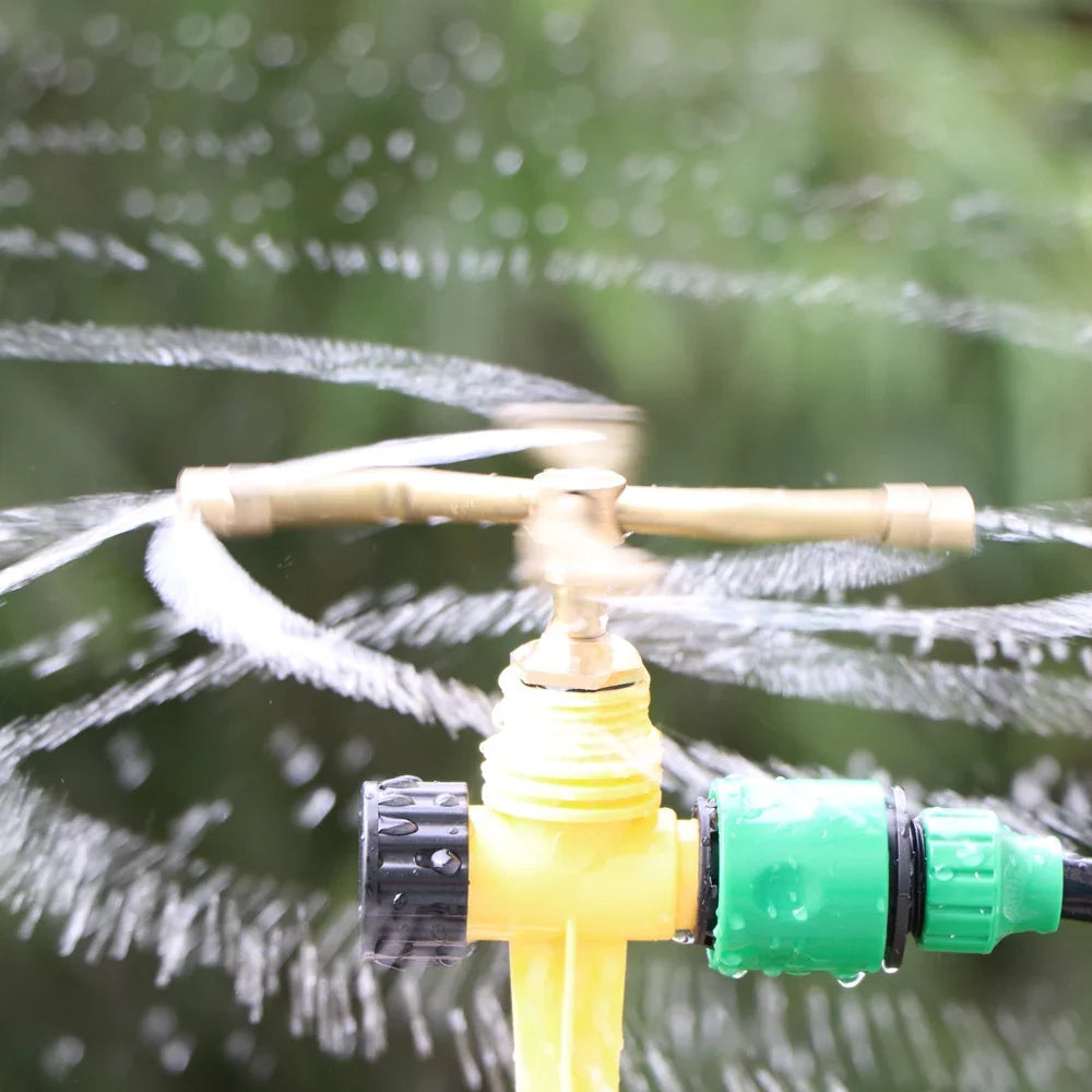Rotating Garden Sprinkler Nozzle