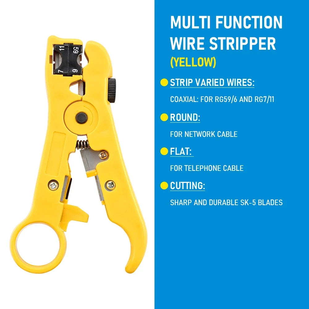 Multi-functional Wire Stripping Tool
