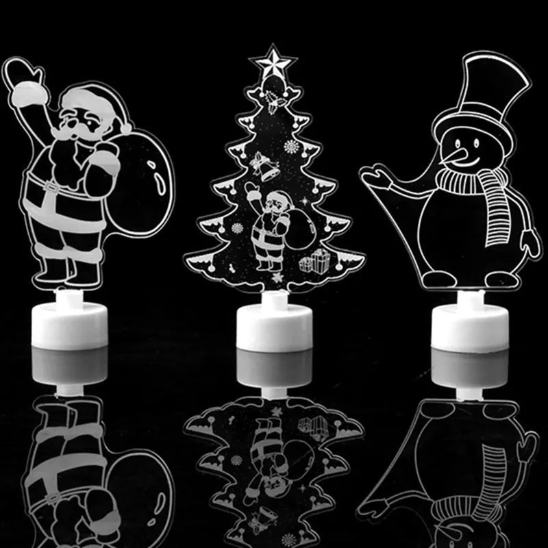 Yeouu | SnowGlow - Colorful LED Snowman Lights for Festive Celebrations