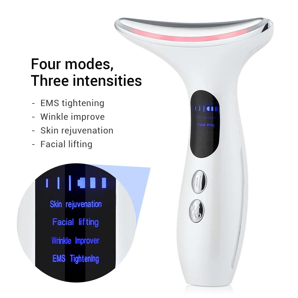 EMS Anti-Wrinkle Face and Neck Massager