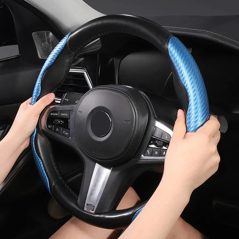 Carbon Fiber Steering Wheel Cover