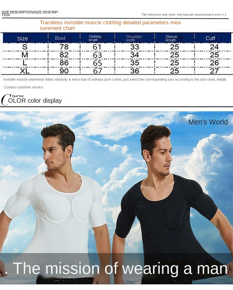 Cosplay Fitness Muscular T-Shirts