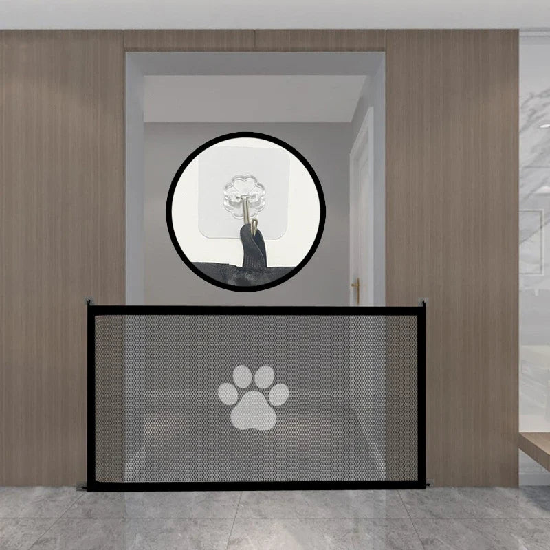 Retractable Mesh Safety Gate for Pets & Babies