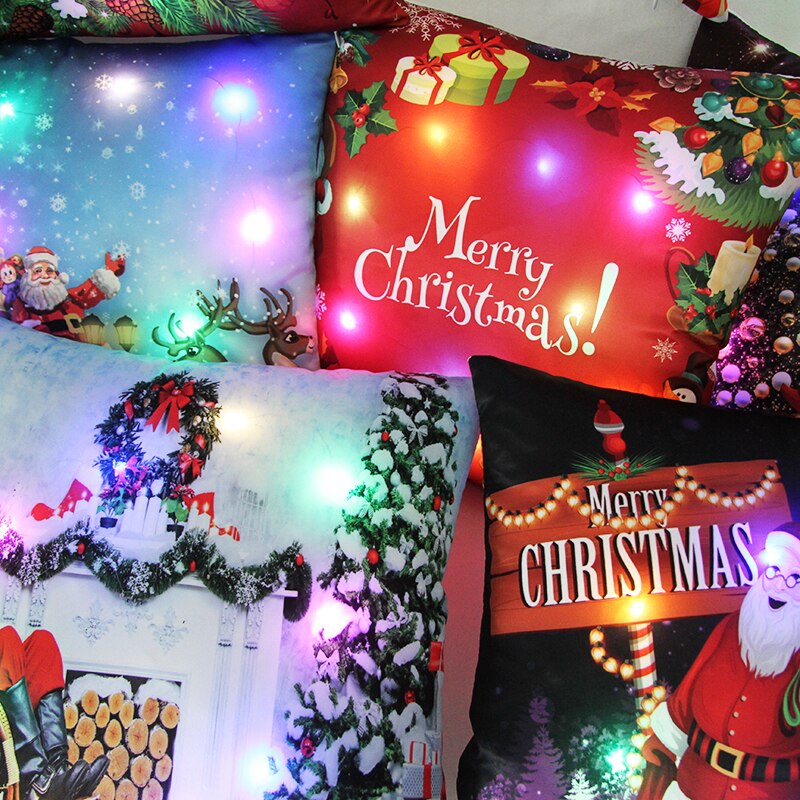 Yeouu | Christmas Series LED Pillow Case