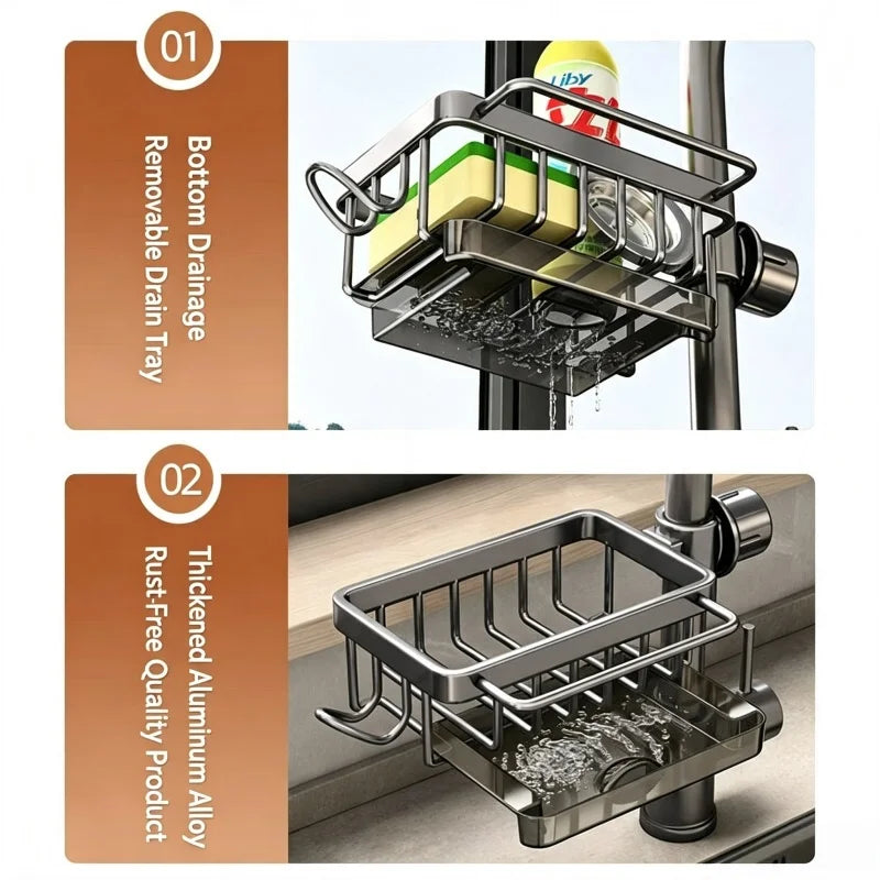3-in-1 Sink Storage Rack