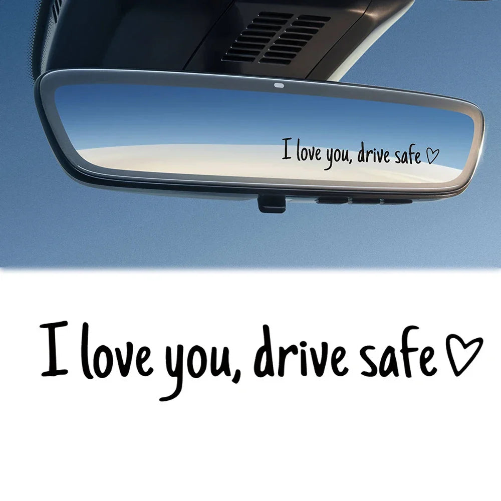 Affectionate Reminder Car Window/Visor Sticker