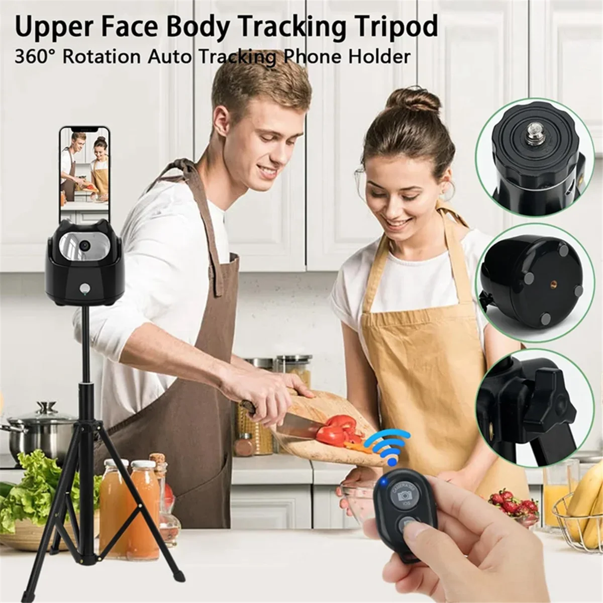 Smart Auto Face Tracking Phone Holder