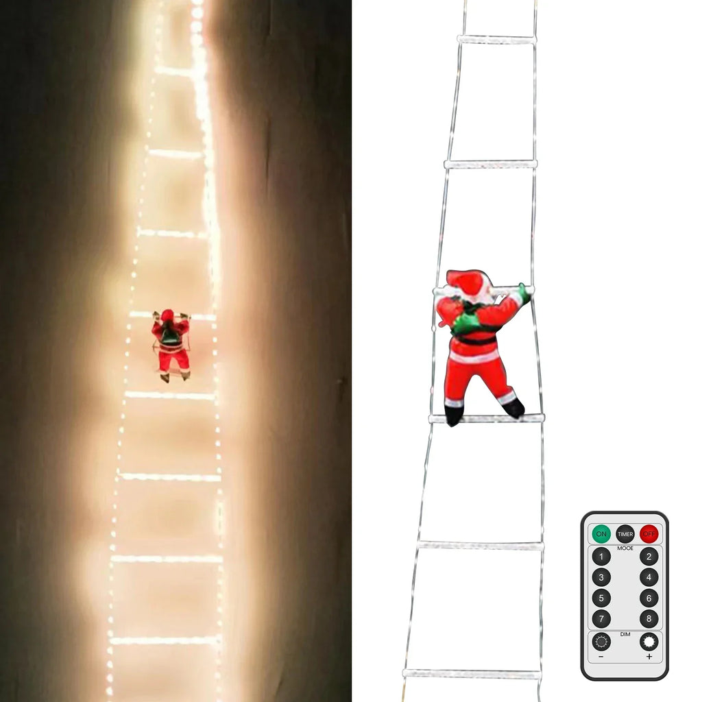 Yeouu | LuxeKlim | Premium Santa Ladder Decor
