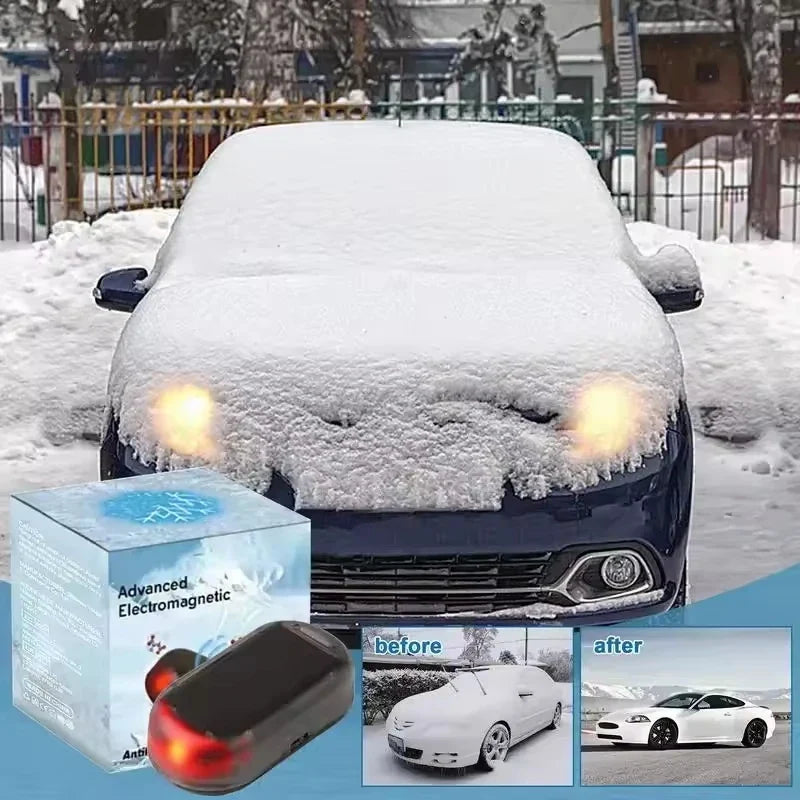 Windshield Snow Clearing Device