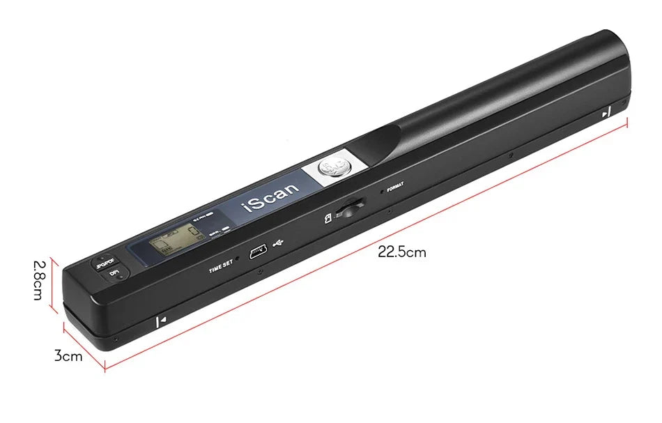 Handheld Portable A4 Document Scanner