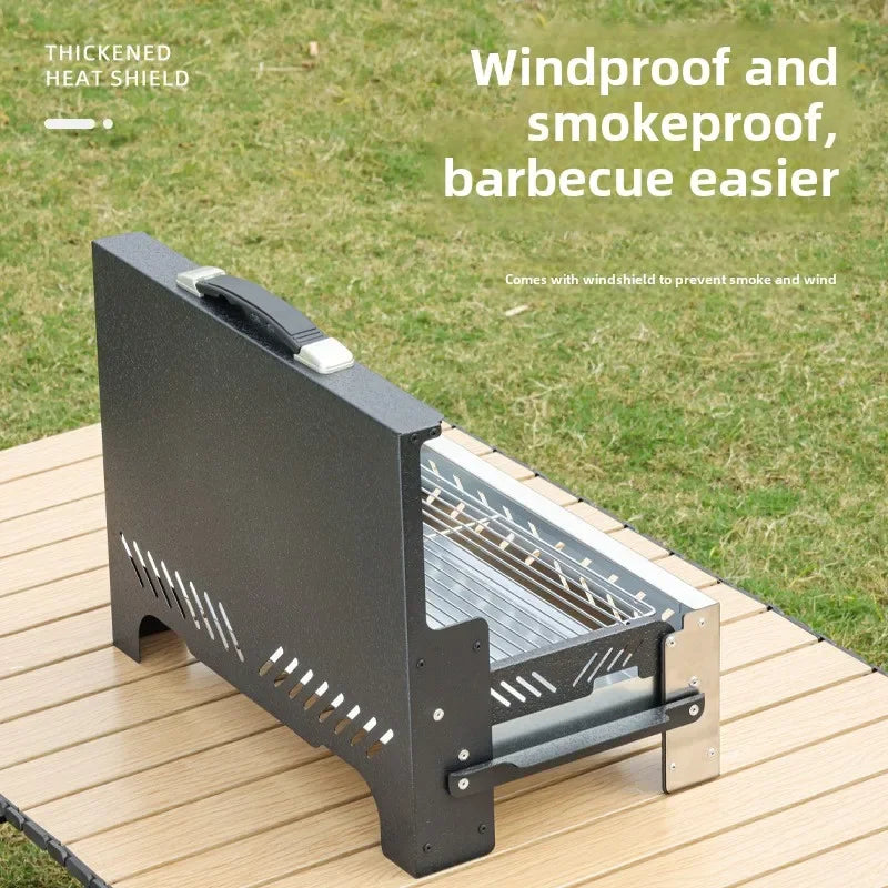 Multifunctional Foldable Charcoal Grill