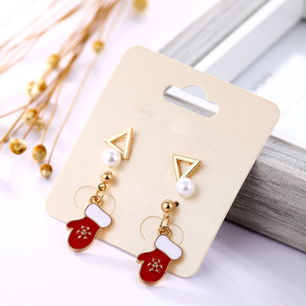 Yeouu | Charming Christmas Time Design Earrings