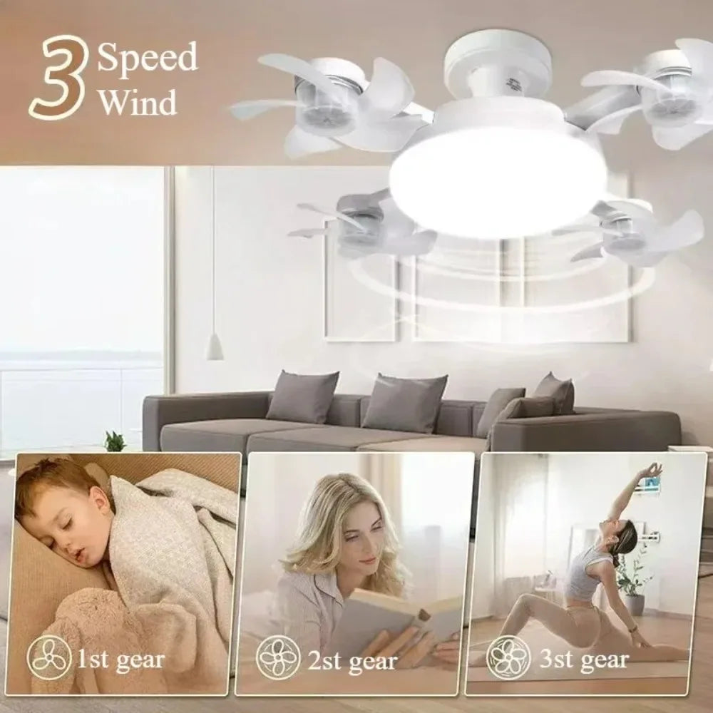 RC Ceiling Fan with LED
