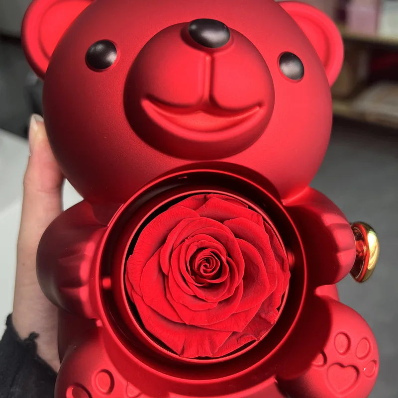 Teddy Bear Rose Gift Set