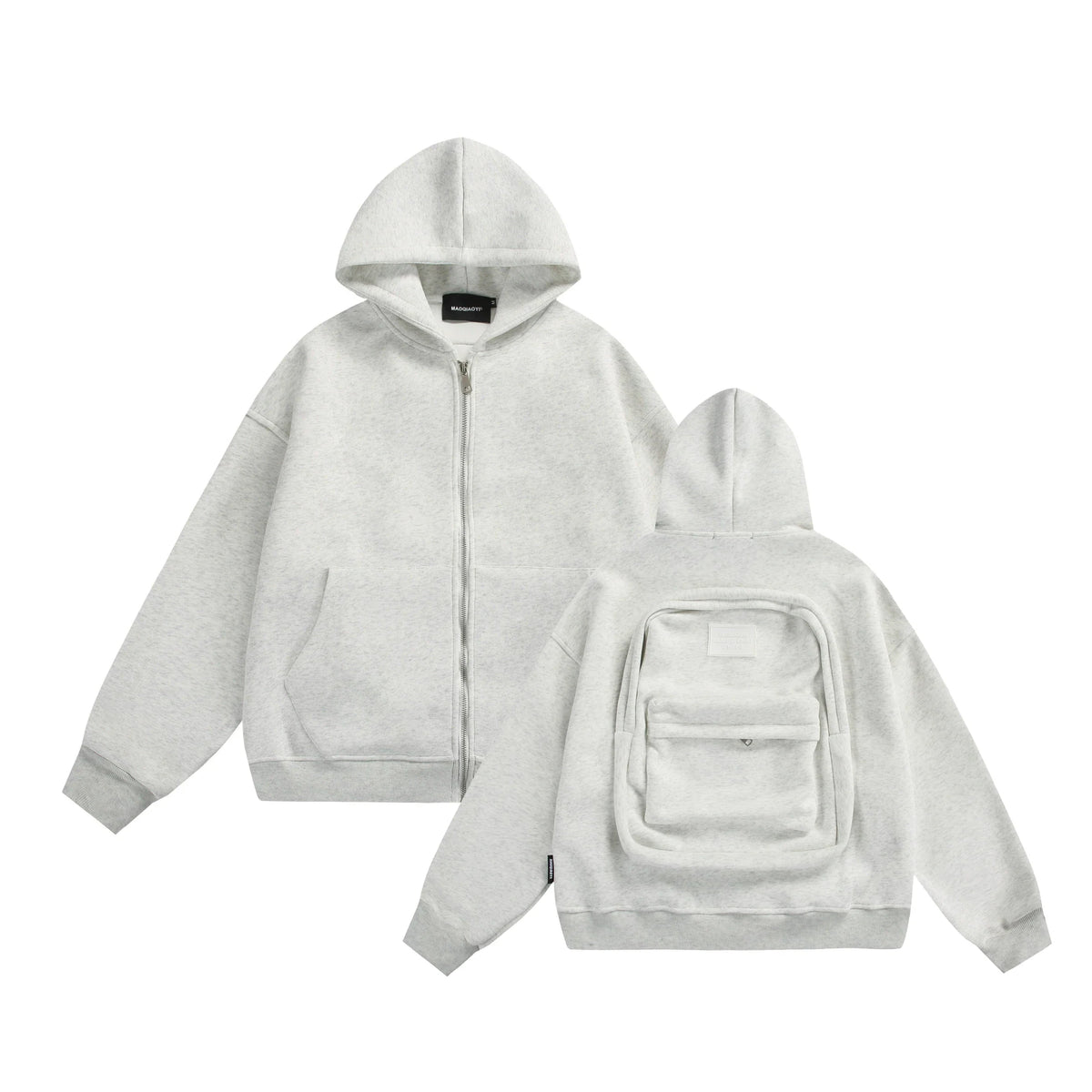 Backpack Style Hoodie