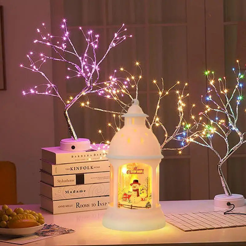 Yeouu | SantaGlow - LED lanterns with Santa Claus motif for a festive and cozy Christmas atmosphere