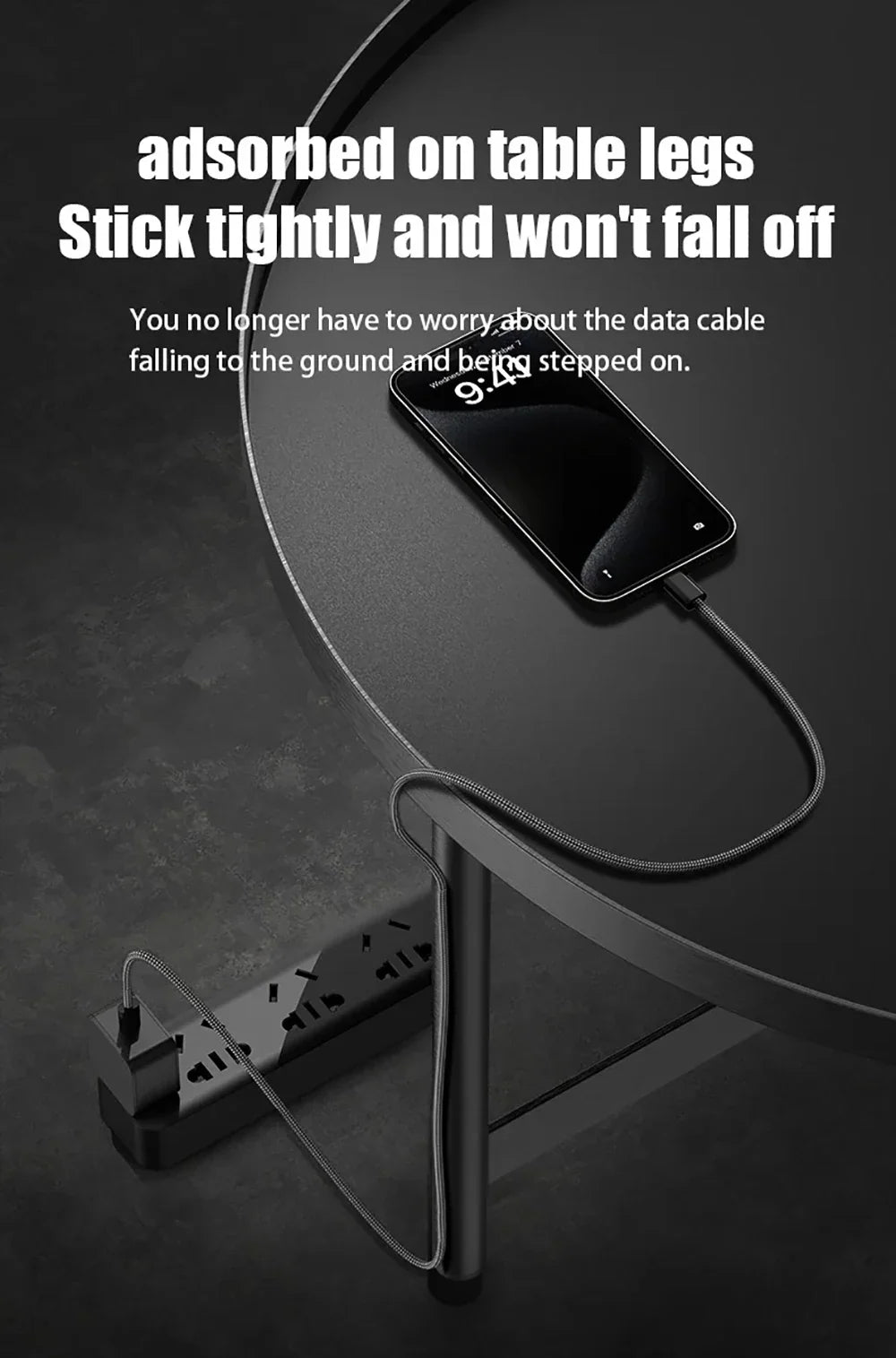 Magnetic Retractable Fast Charging Data Cable