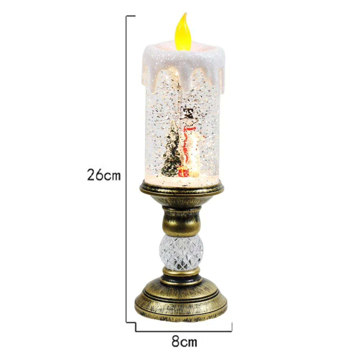 Yeouu | Crystal Echo Christmas Water Candle