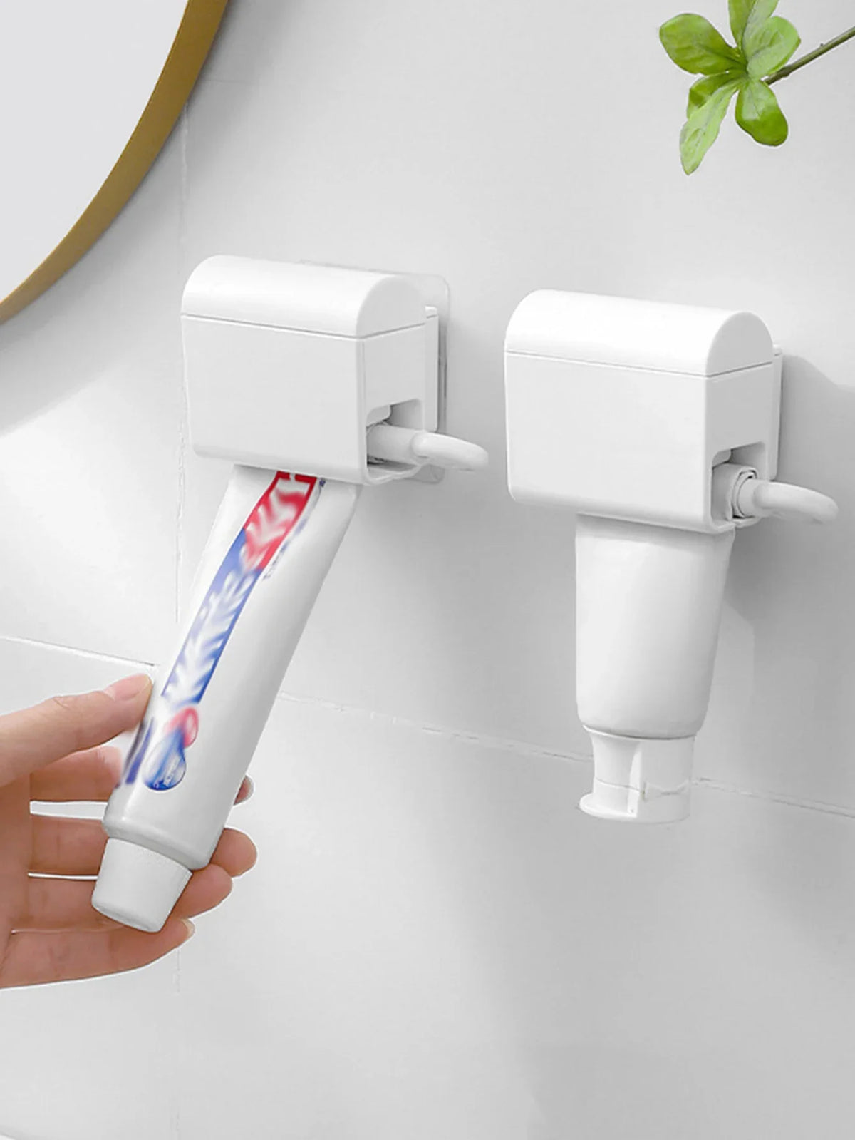 Wall-Mounted Toothpaste Squeezer