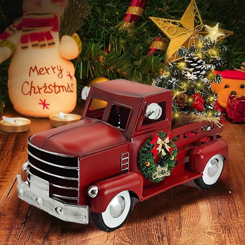 Yeouu | Christmas Truck with Twinkling Lights